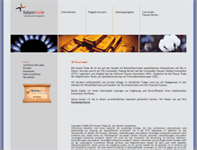 Tablet Screenshot of futuretrade.ch
